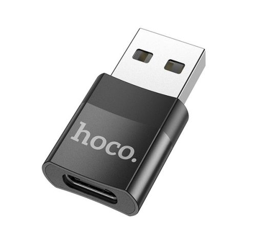 Hoco UA17 OTG adapter USB-A - USB-C, fekete