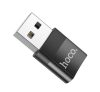 Hoco UA17 OTG adapter USB A - Type C, fekete