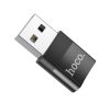 Hoco UA17 OTG adapter USB-A - USB-C, fekete