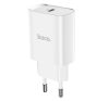 Hoco N14 hálózati tőltő adapter USB-C, PD, 20W, fehér