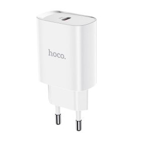 Hoco N14 hálózati tőltő adapter USB-C, PD, 20W, fehér