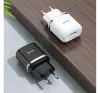 Hoco N3 hálózati töltő USB, QC3.0, 3A, 18W, fehér