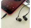 Hoco M70 Graceful vezetékes headset, 3,5mm Jack, fekete