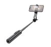 Hoco K21 selfie bot / tripod telefonhoz és fényképezőgéphez + távirányító, fekete