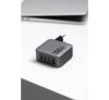 Forcell hálózati gyorstöltő, 3x USB C + USB A - 100W PD + Quick Charge 4.0 funkció, kék