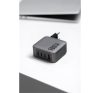 Forcell hálózati gyorstöltő 3xUSB-C + USB-A, PD + QC 4.0, 4A, 100W, kék