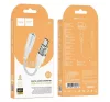 Hoco LS37 USB-C - 3,5mm jack adapter, fehér