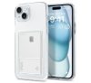 Spigen Crystal Slot Apple Iphone 15 Crystal Clear tok, átlátszó