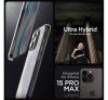 Spigen Ultra Hybrid  Apple Iphone 15 Pro Max Space Crystal tok, fekete-átlátszó