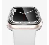 Spigen Ultra Hybrid Apple Watch 9 / 8 / 7 41mm tok, Crystal Clear, átlátszó