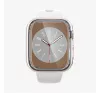 Spigen Ultra Hybrid Apple Watch 9 / 8 / 7 45mm tok, Crystal Clear, átlátszó