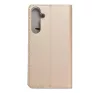 Magnet Samsung Galaxy A35 mágneses flip tok, arany