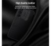 Nillkin Qin Pro Samsung Galaxy A55 5G bőr flip tok, barna