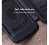 Nillkin Qin Pro Samsung Galaxy A55 5G bőr flip tok, barna