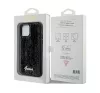 Guess Sequin Script Logo iPhone 12/12 Pro tok, fekete