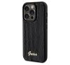 Guess Sequin Script Logo iPhone 14 Pro tok, fekete