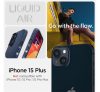 Spigen Liquid Air Apple Iphone 15 Plus tok, kék