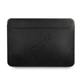   Guess Sleeve Saffiano Script, GUCS13PUSASBK 13" laptop tok, fekete