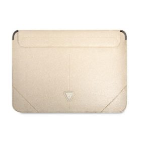   Guess Sleeve Saffiano Triangle Logo, GUCS16PSATLE 16" laptop tok, bézs