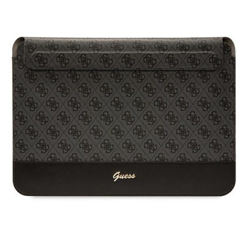 Guess Sleeve 4G Stripe Metal Logo, GUCS14PS4SGK 14" laptop tok, fekete