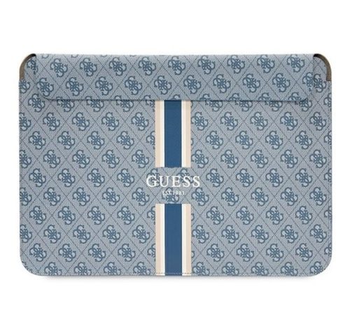 Guess Sleeve 4G Printed Stripes, GUCS16P4RPSB 16" laptop tok , kék