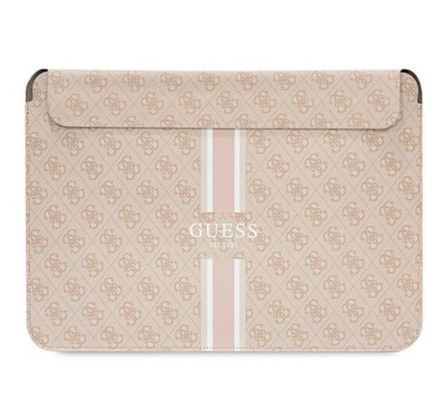 Guess Sleeve 4G Printed Stripes, GUCS16P4RPSP 16" laptop tok , rózsaszín