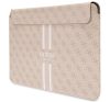 Guess Sleeve 4G Printed Stripes, GUCS16P4RPSP 16" laptop tok , rózsaszín