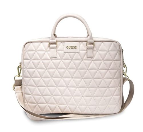 Guess Quilted GUCB15QLPK 16" tablet táska, rózsaszín