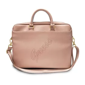   Guess Saffiano Script GUCB15PUSASPI 16" tablet táska, rózsaszín