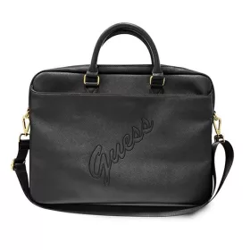   Guess Saffiano Script GUCB15PUSASBK 16" tablet táska, fekete