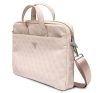 Guess Saffiano 4G Triangle Logo GUCB15P4TP 16" tablet táska, rózsaszín