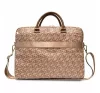 Guess GCube Stripes GUCB15HGCFSEW 16" tablet táska, barna