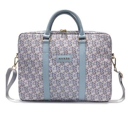 Guess GCube Stripes GUCB15HGCFSEB 16" tablet táska, kék