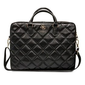   Guess Quilted 4G GUCB15ZPSQSSGK 16" tablet táska, fekete