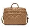 Guess Quilted 4G GUCB15ZPSQSSGW 16" tablet táska, barna