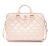 Guess Quilted 4G GUCB15ZPSQSSGP 16" tablet táska, rózsaszín