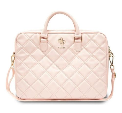 Guess Quilted 4G GUCB15ZPSQSSGP 16" tablet táska, rózsaszín