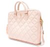 Guess Quilted 4G GUCB15ZPSQSSGP 16" tablet táska, rózsaszín