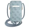 Guess 4G Stripe GUPHL4GDBL 6,7" telefontartó táska, kék