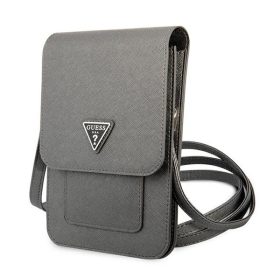 Guess Saffiano Triangle GUWBSATMGR kis táska, szürke