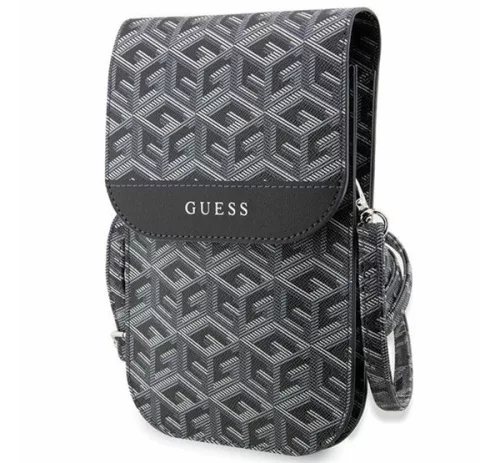 Guess GCube Stripe GUWBHGCFSEK kis táska, fekete