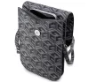 Guess GCube Stripe GUWBHGCFSEK kis táska, fekete