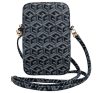 Guess Zip GCube Bottom Stripe GUWBZPGCSPGK kis táska, fekete