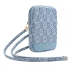 Guess Zip GCube Bottom Stripe GUWBZPGCSPGB kis táska, kék
