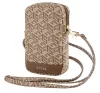 Guess Zip GCube Bottom Stripe GUWBZPGCSPGW kis táska, barna
