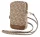 Guess Zip GCube Bottom Stripe GUWBZPGCSPGW kis táska, barna