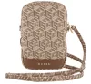 Guess Zip GCube Bottom Stripe GUWBZPGCSPGW kis táska, barna