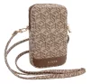 Guess Zip GCube Bottom Stripe GUWBZPGCSPGW kis táska, barna