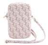 Guess Zip GCube Bottom Stripe GUWBZPGCSPGP kis táska, rózsaszín