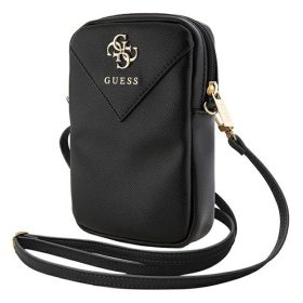 Guess Zip Triangle 4G GUWBZPGSTEGK kis táska, fekete